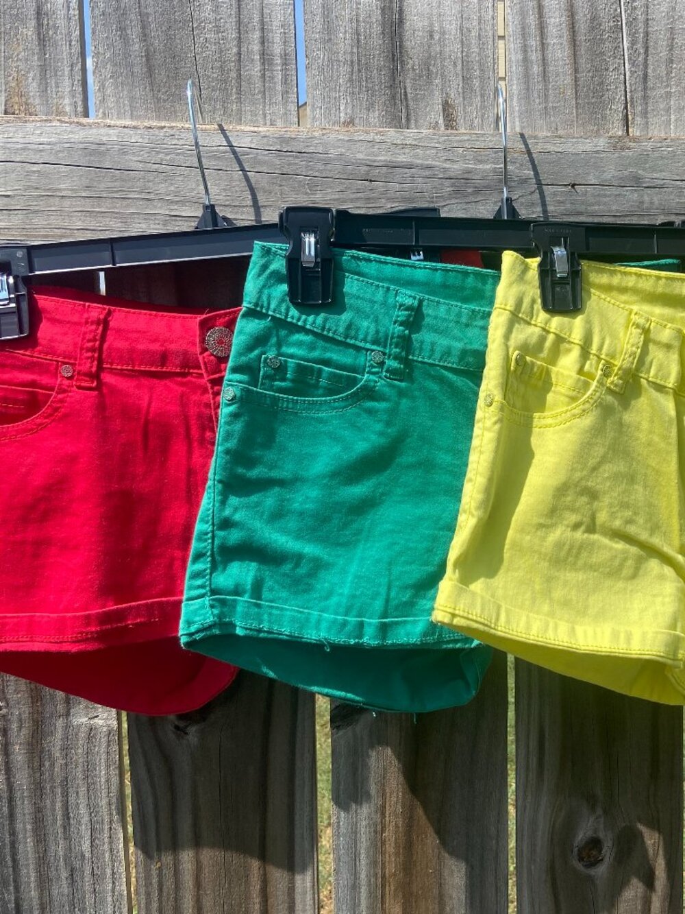 3-piece women's shorts bundle.